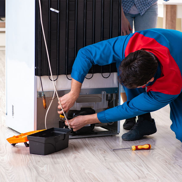 how much do you charge for refrigerator repair services in Evans GA